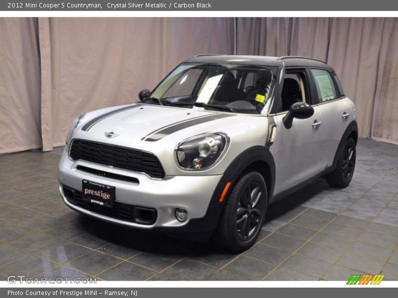 Crystal Silver Metallic / Carbon Black 2012 Mini Cooper S Countryman