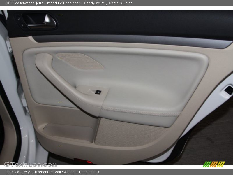 Candy White / Cornsilk Beige 2010 Volkswagen Jetta Limited Edition Sedan