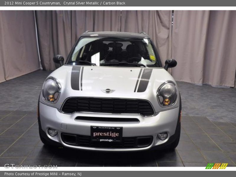 Crystal Silver Metallic / Carbon Black 2012 Mini Cooper S Countryman