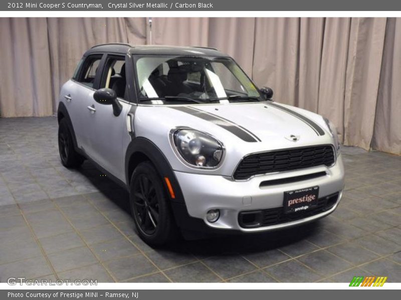 Crystal Silver Metallic / Carbon Black 2012 Mini Cooper S Countryman