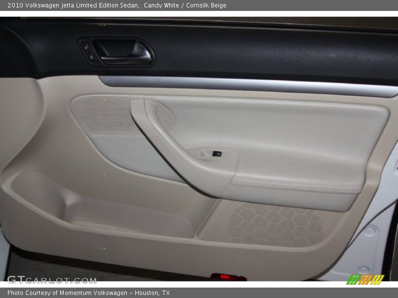 Candy White / Cornsilk Beige 2010 Volkswagen Jetta Limited Edition Sedan