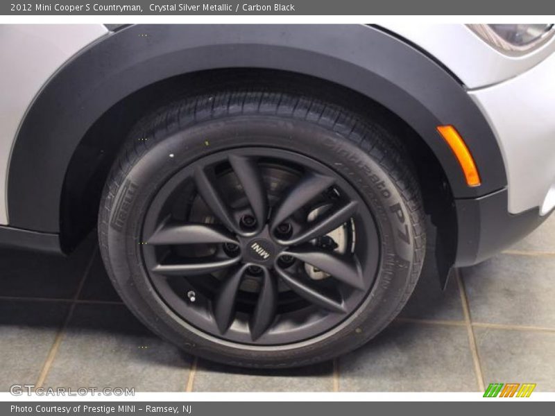 Crystal Silver Metallic / Carbon Black 2012 Mini Cooper S Countryman