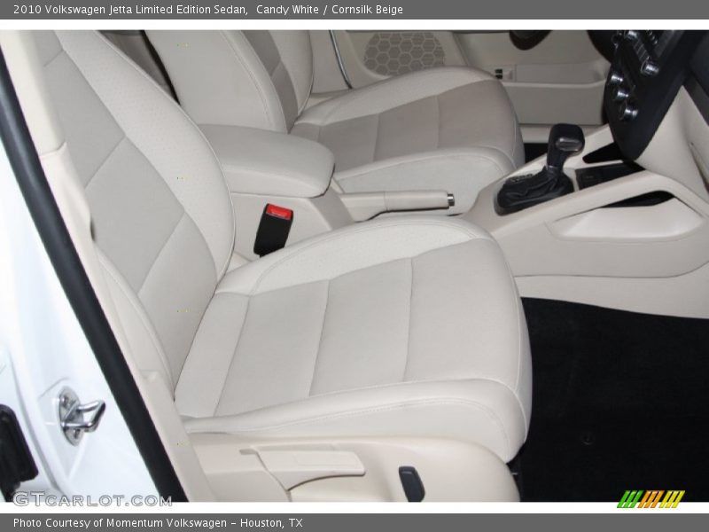 Candy White / Cornsilk Beige 2010 Volkswagen Jetta Limited Edition Sedan
