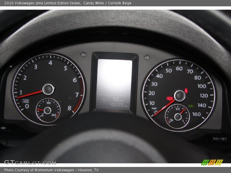 Candy White / Cornsilk Beige 2010 Volkswagen Jetta Limited Edition Sedan