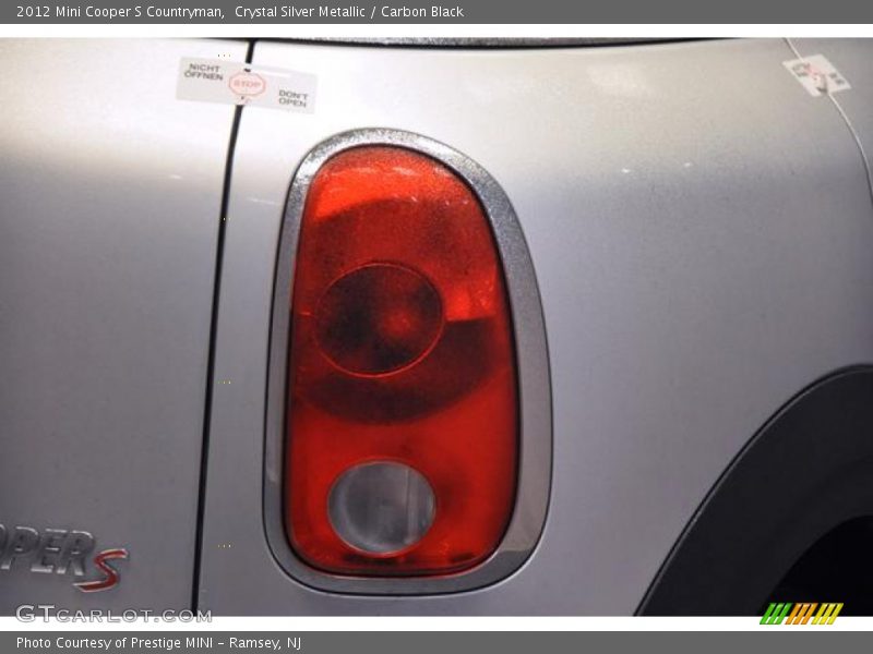 Crystal Silver Metallic / Carbon Black 2012 Mini Cooper S Countryman