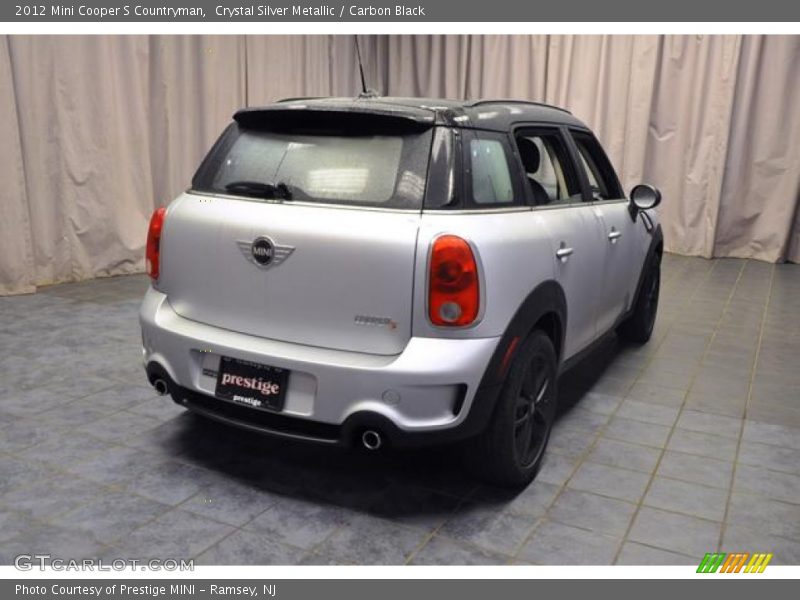 Crystal Silver Metallic / Carbon Black 2012 Mini Cooper S Countryman