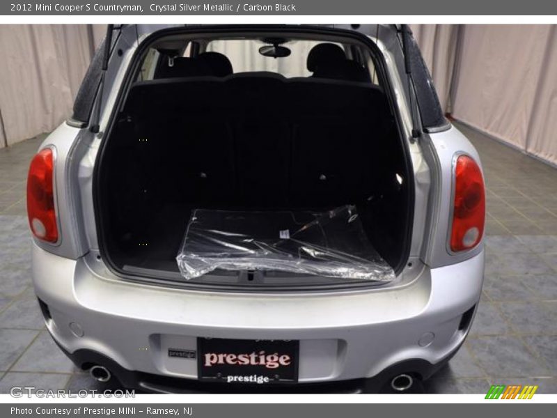 Crystal Silver Metallic / Carbon Black 2012 Mini Cooper S Countryman