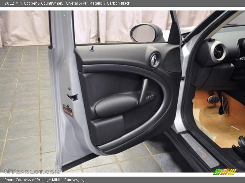 Crystal Silver Metallic / Carbon Black 2012 Mini Cooper S Countryman