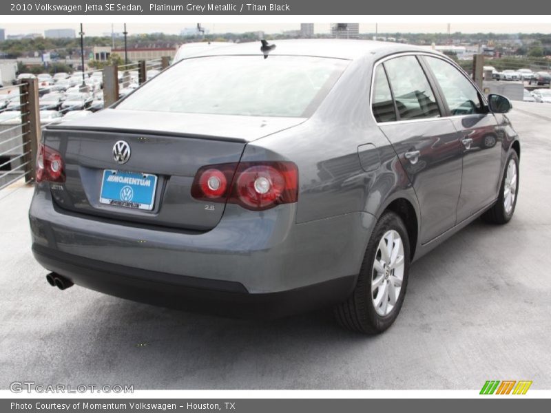 Platinum Grey Metallic / Titan Black 2010 Volkswagen Jetta SE Sedan