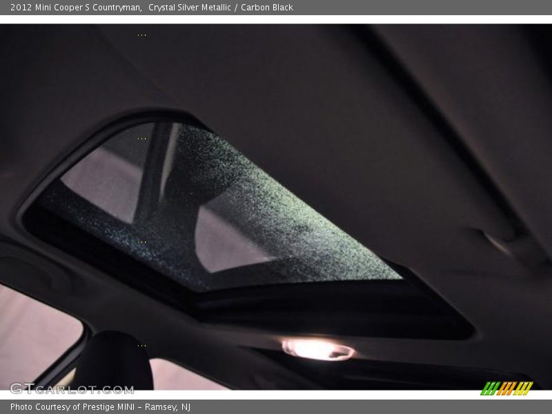 Crystal Silver Metallic / Carbon Black 2012 Mini Cooper S Countryman