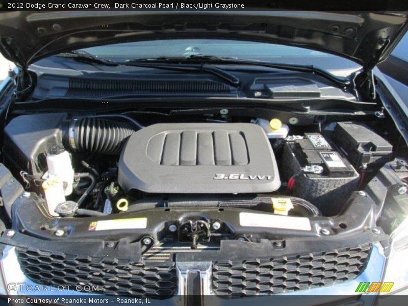  2012 Grand Caravan Crew Engine - 3.6 Liter DOHC 24-Valve VVT Pentastar V6