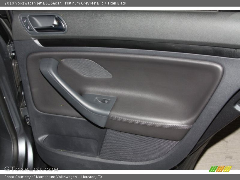 Platinum Grey Metallic / Titan Black 2010 Volkswagen Jetta SE Sedan