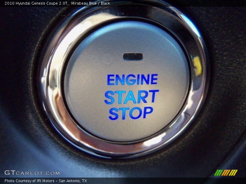 Mirabeau Blue / Black 2010 Hyundai Genesis Coupe 2.0T