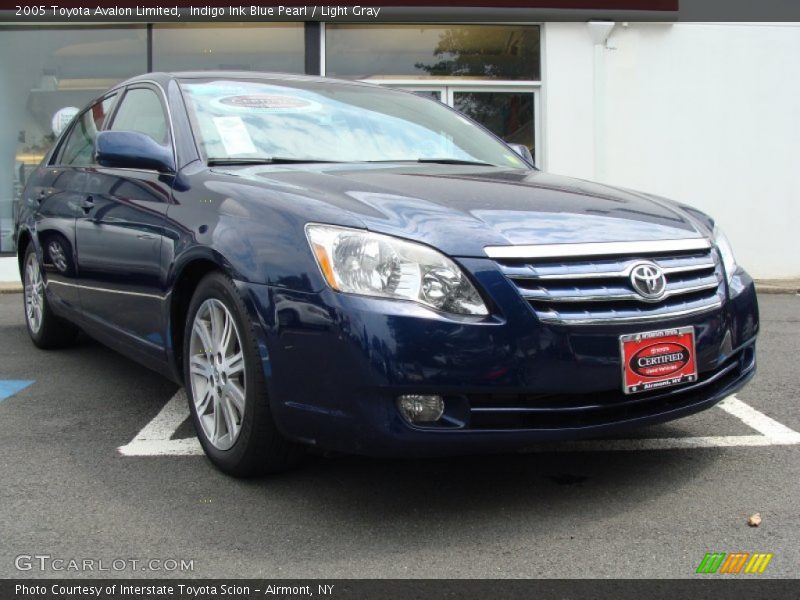 Indigo Ink Blue Pearl / Light Gray 2005 Toyota Avalon Limited