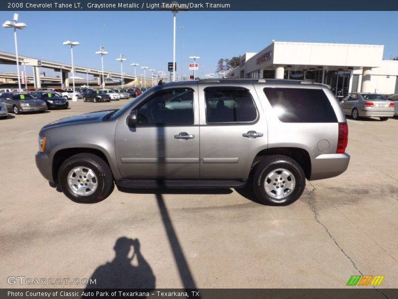 Graystone Metallic / Light Titanium/Dark Titanium 2008 Chevrolet Tahoe LT