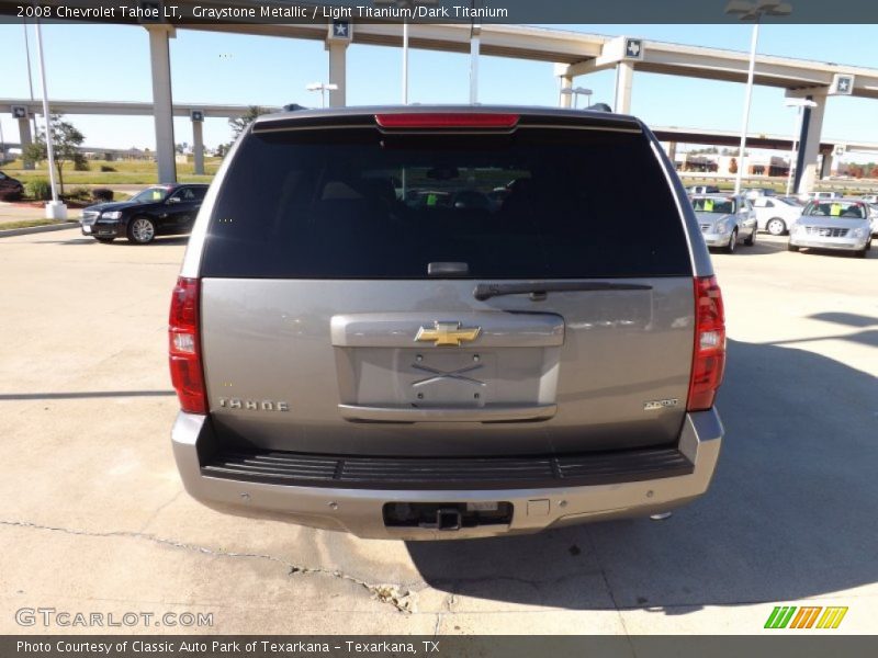Graystone Metallic / Light Titanium/Dark Titanium 2008 Chevrolet Tahoe LT