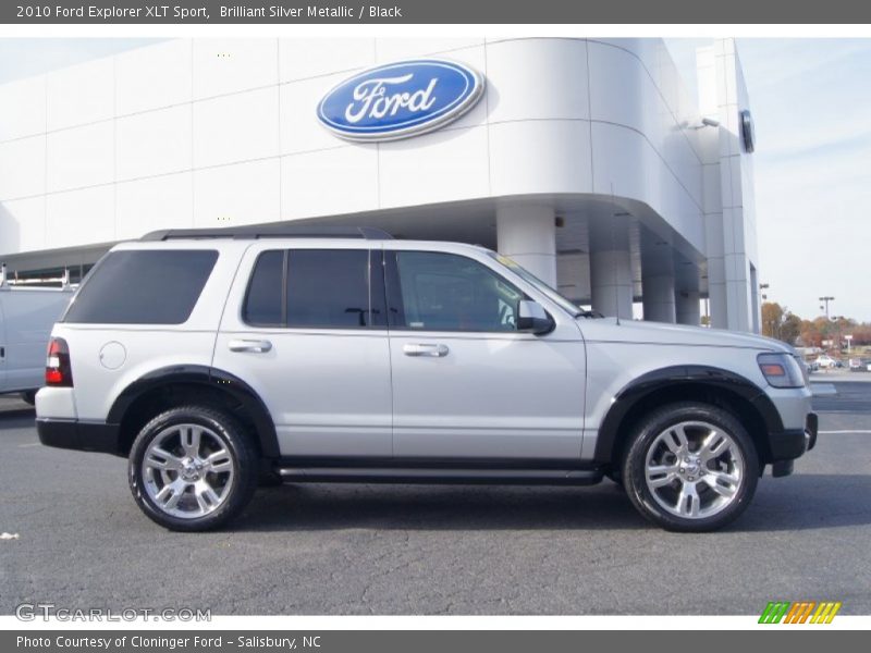  2010 Explorer XLT Sport Brilliant Silver Metallic