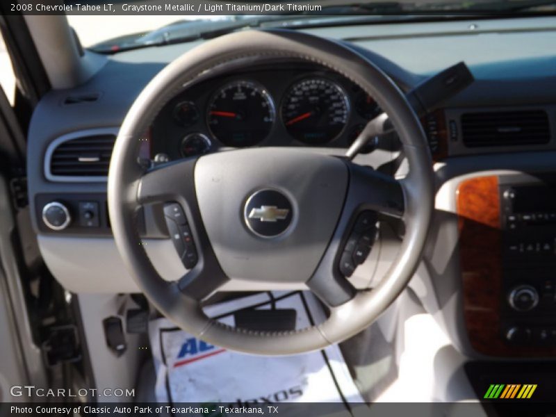 Graystone Metallic / Light Titanium/Dark Titanium 2008 Chevrolet Tahoe LT