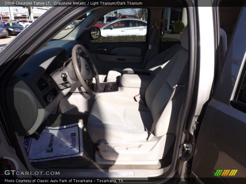 Graystone Metallic / Light Titanium/Dark Titanium 2008 Chevrolet Tahoe LT
