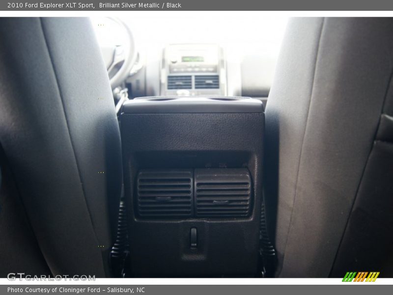 Brilliant Silver Metallic / Black 2010 Ford Explorer XLT Sport