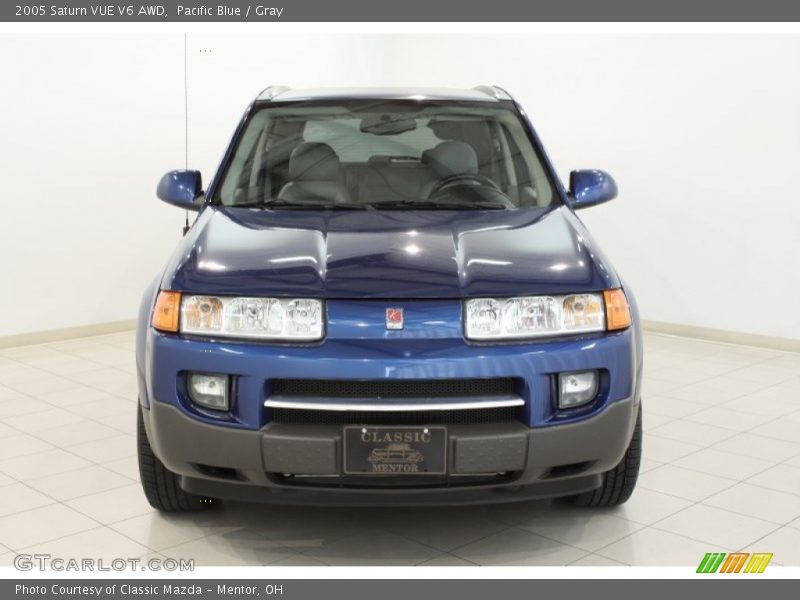 Pacific Blue / Gray 2005 Saturn VUE V6 AWD