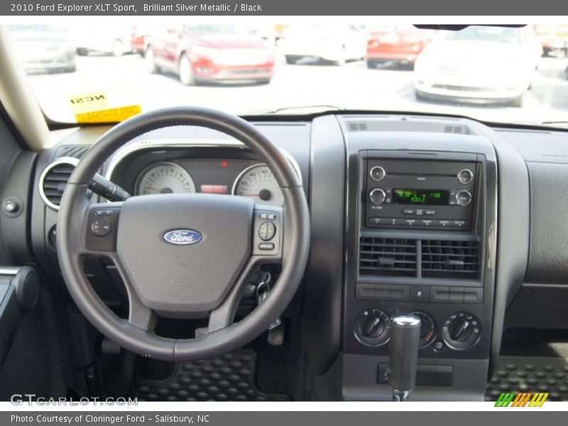 Dashboard of 2010 Explorer XLT Sport