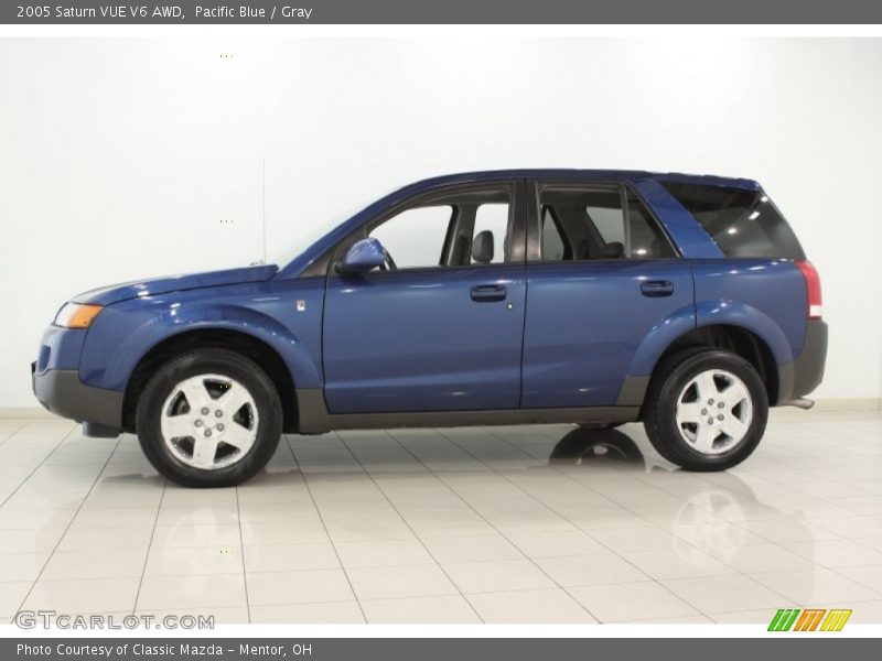 Pacific Blue / Gray 2005 Saturn VUE V6 AWD
