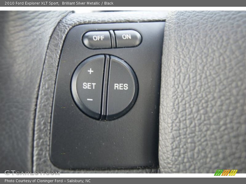 Controls of 2010 Explorer XLT Sport