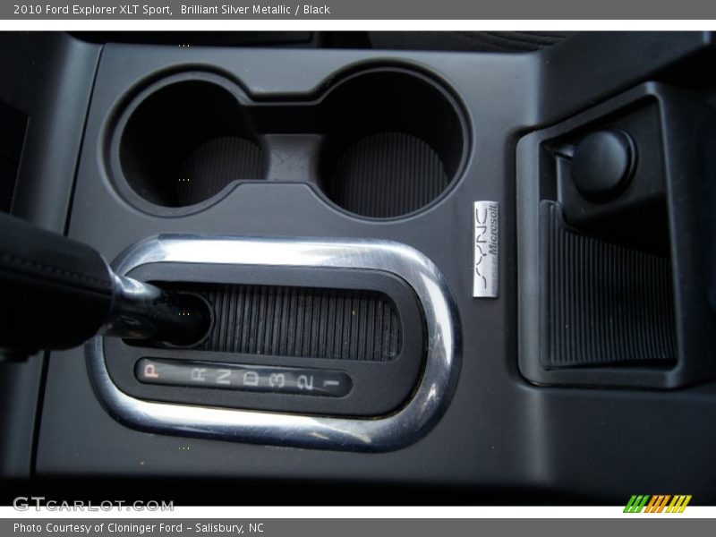 Brilliant Silver Metallic / Black 2010 Ford Explorer XLT Sport
