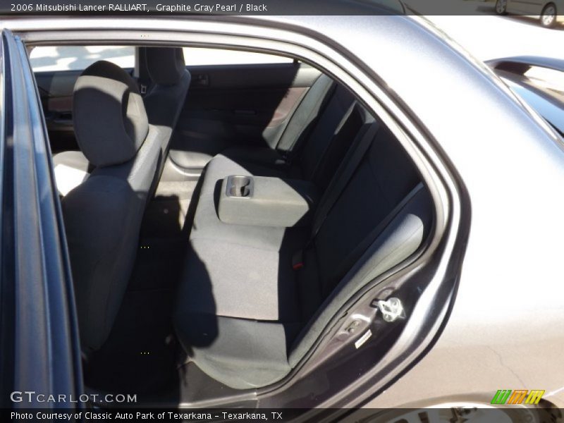 Graphite Gray Pearl / Black 2006 Mitsubishi Lancer RALLIART