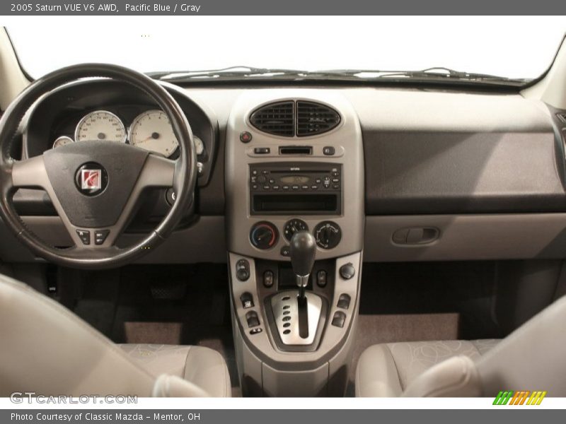 Pacific Blue / Gray 2005 Saturn VUE V6 AWD