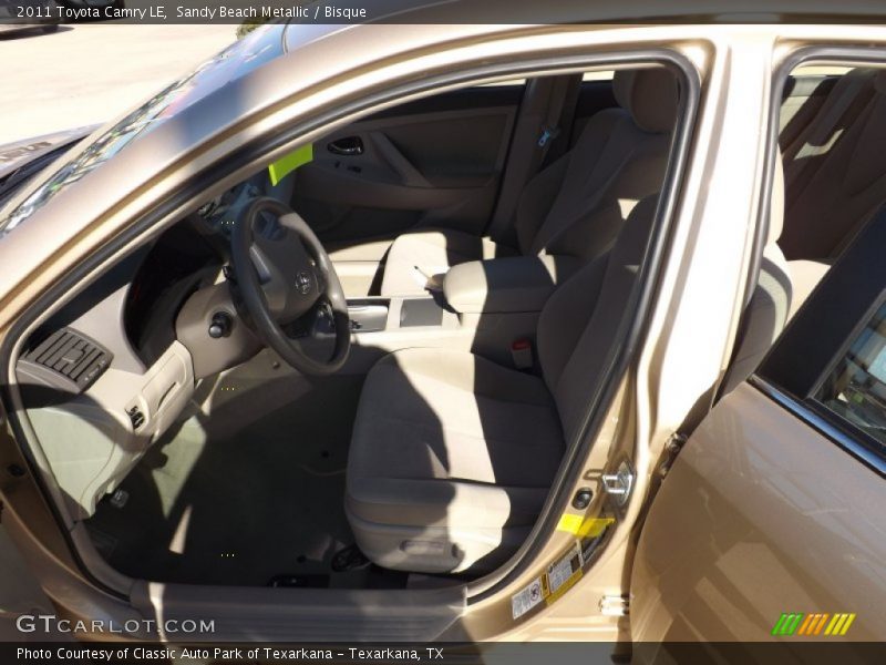Sandy Beach Metallic / Bisque 2011 Toyota Camry LE