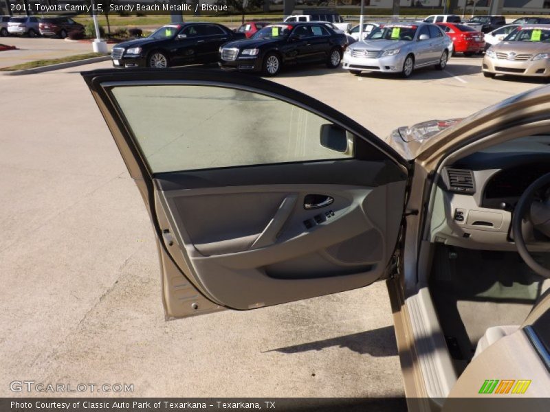 Sandy Beach Metallic / Bisque 2011 Toyota Camry LE