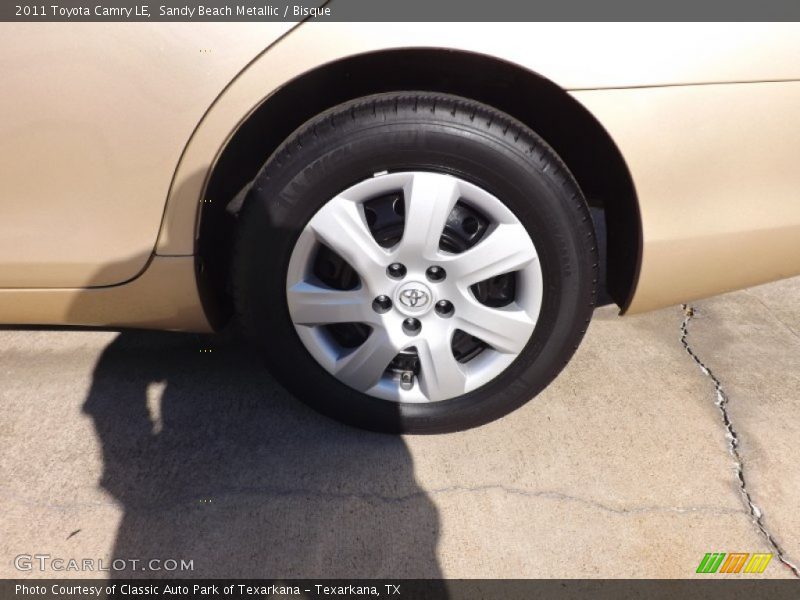 Sandy Beach Metallic / Bisque 2011 Toyota Camry LE