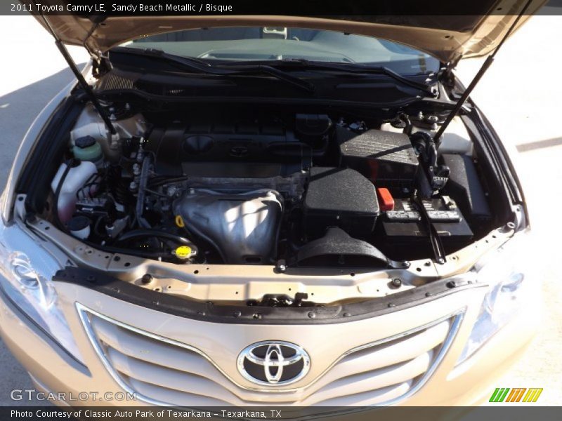 Sandy Beach Metallic / Bisque 2011 Toyota Camry LE