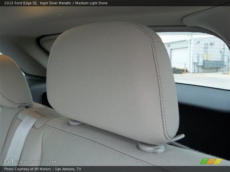 Ingot Silver Metallic / Medium Light Stone 2013 Ford Edge SE