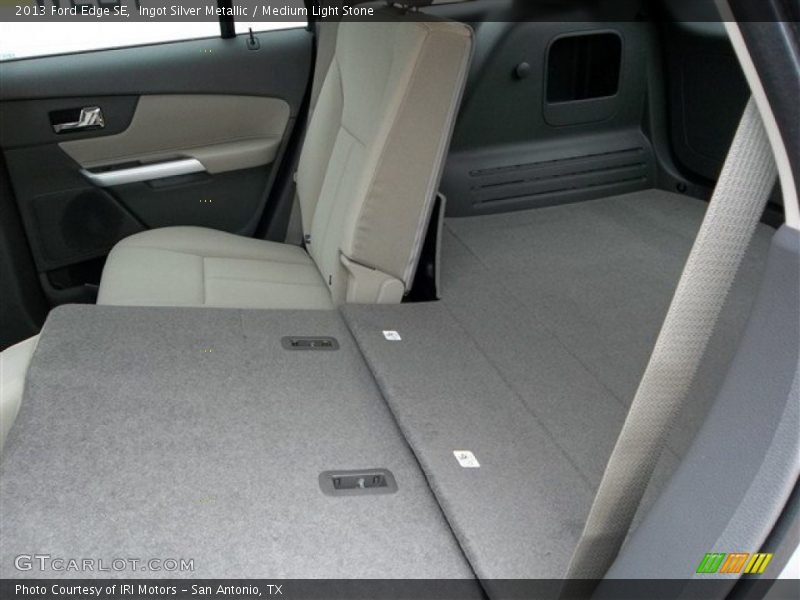 Ingot Silver Metallic / Medium Light Stone 2013 Ford Edge SE