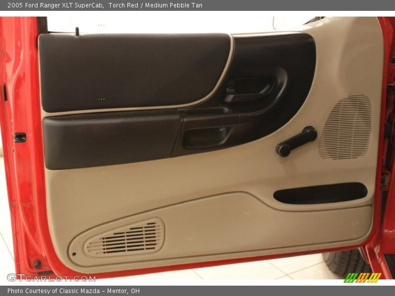 Torch Red / Medium Pebble Tan 2005 Ford Ranger XLT SuperCab