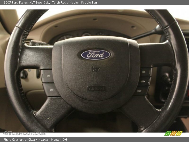 Torch Red / Medium Pebble Tan 2005 Ford Ranger XLT SuperCab