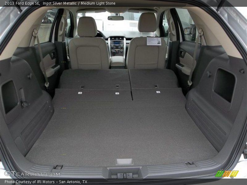 Ingot Silver Metallic / Medium Light Stone 2013 Ford Edge SE