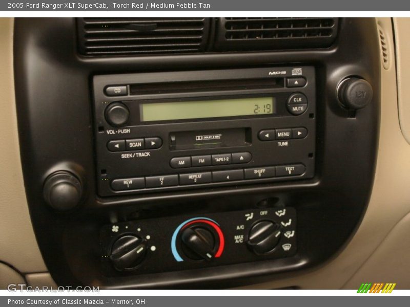 Torch Red / Medium Pebble Tan 2005 Ford Ranger XLT SuperCab