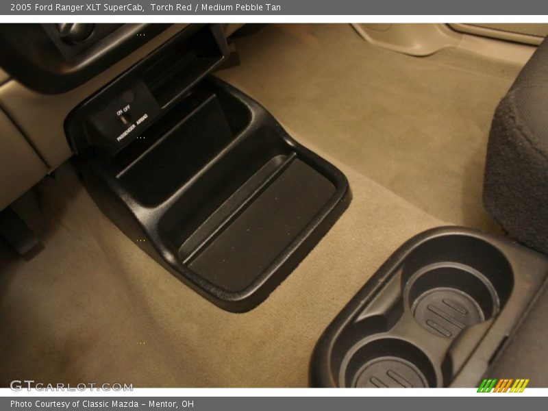 Torch Red / Medium Pebble Tan 2005 Ford Ranger XLT SuperCab