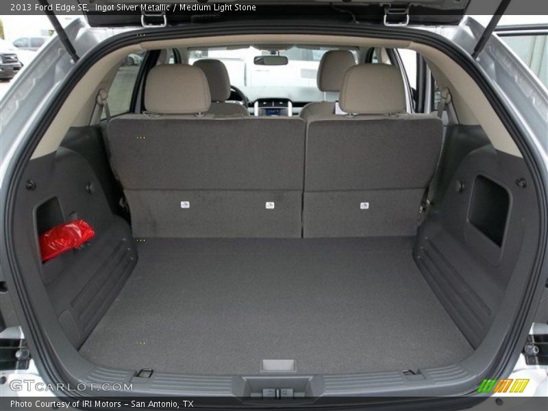 Ingot Silver Metallic / Medium Light Stone 2013 Ford Edge SE