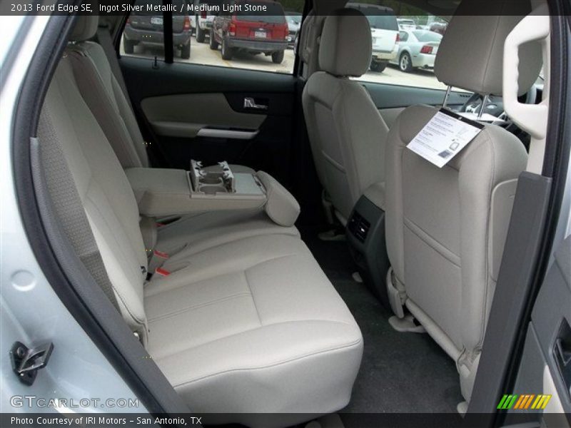 Ingot Silver Metallic / Medium Light Stone 2013 Ford Edge SE