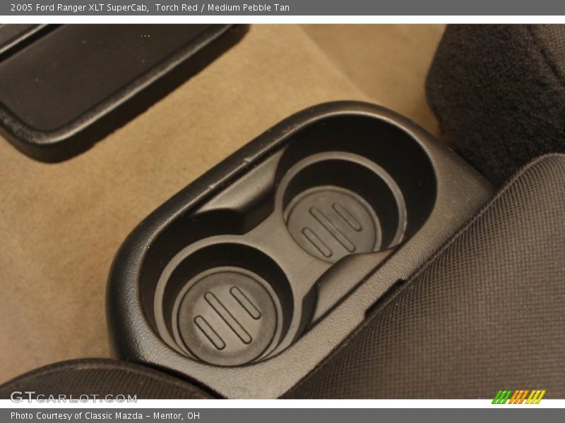 Torch Red / Medium Pebble Tan 2005 Ford Ranger XLT SuperCab