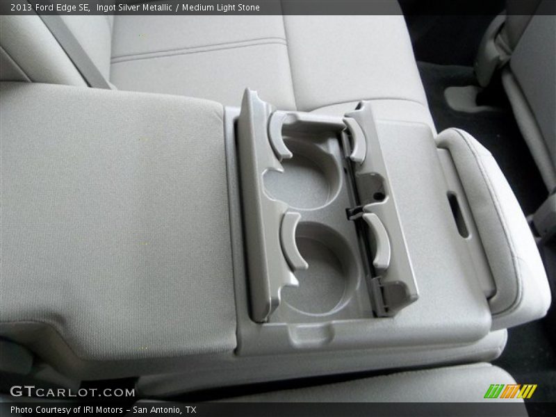 Ingot Silver Metallic / Medium Light Stone 2013 Ford Edge SE