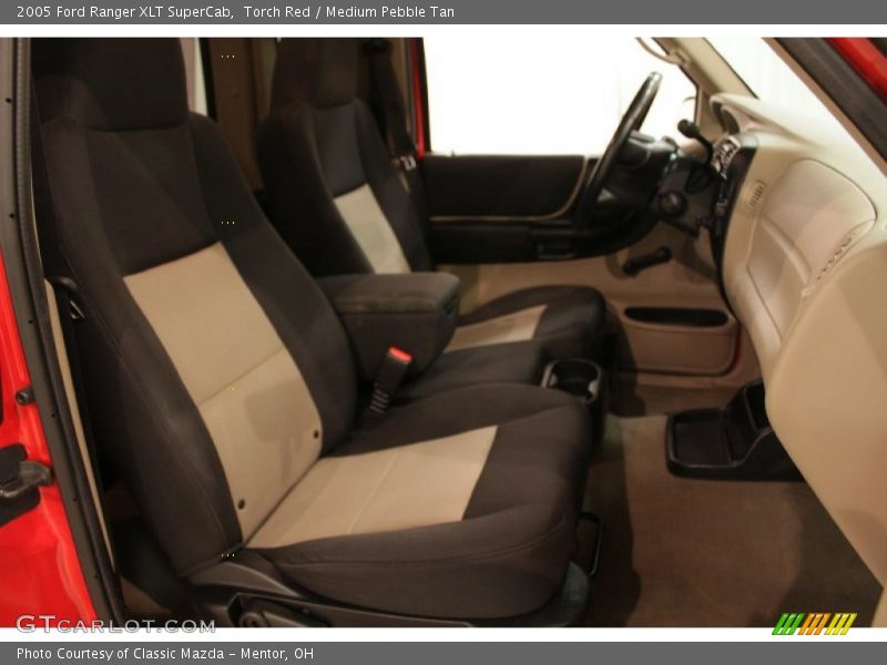 Torch Red / Medium Pebble Tan 2005 Ford Ranger XLT SuperCab