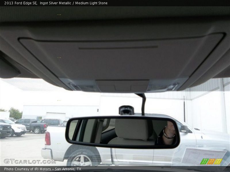 Ingot Silver Metallic / Medium Light Stone 2013 Ford Edge SE