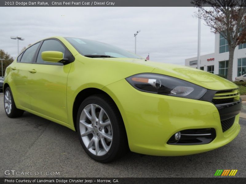 Front 3/4 View of 2013 Dart Rallye