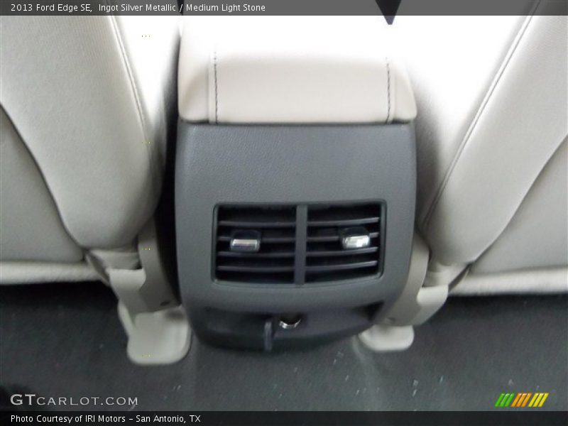 Ingot Silver Metallic / Medium Light Stone 2013 Ford Edge SE